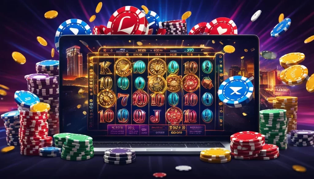 Màn hình chơi game slot tại vnew88 chính thức